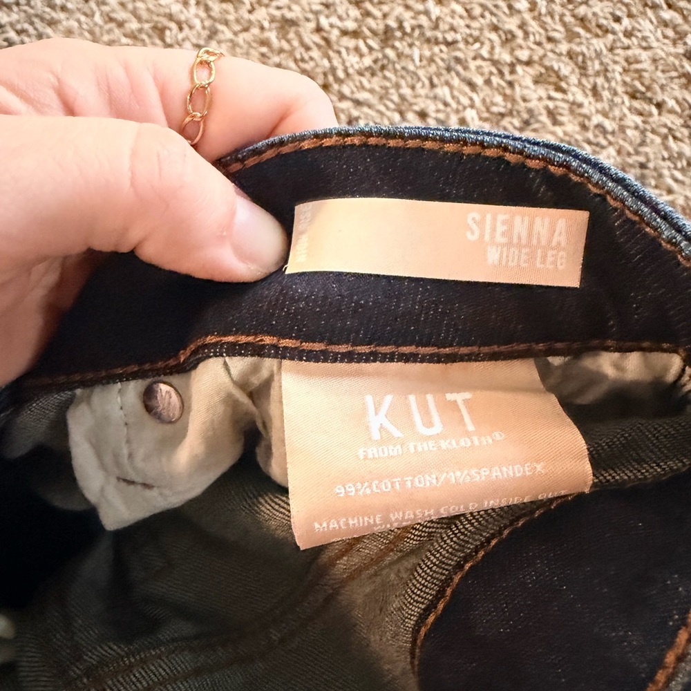 Kut from the Kloth denim in Dark Blue Wash - Picture 3 of 3